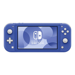 A cobalt Nintendo Switch Lite 